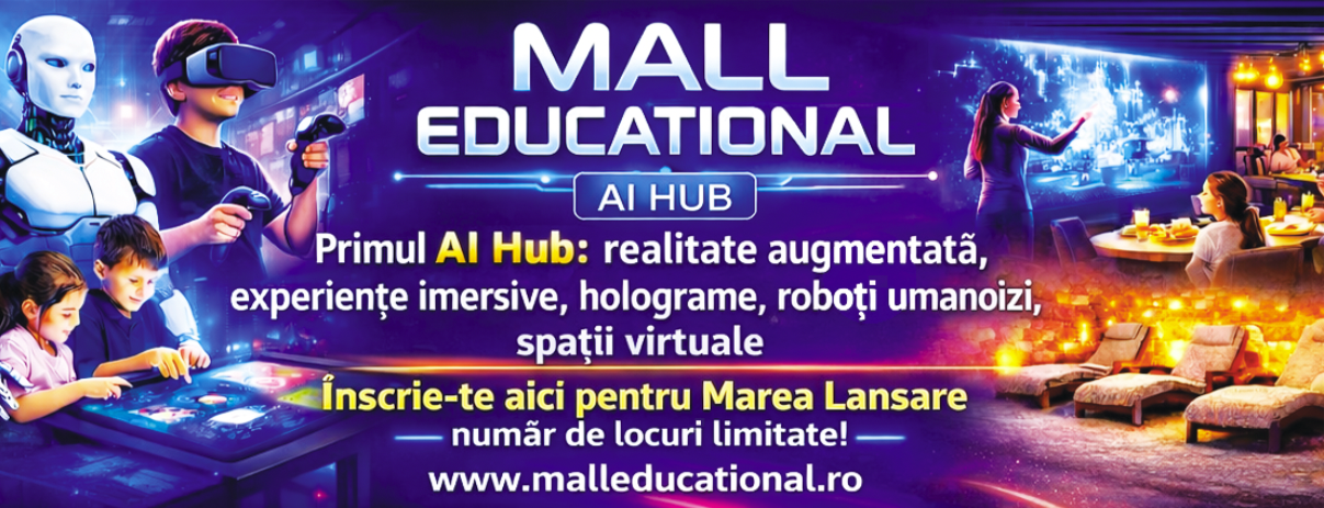 Banner lansare Mall Educațional